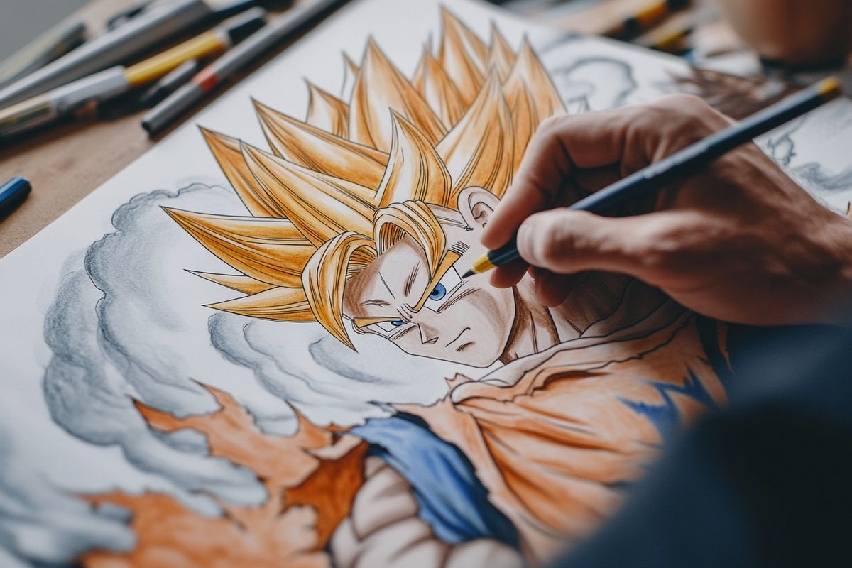 Les secrets d’un bon coloriage de Dragon Ball Z à colorier : conseils et astuces
