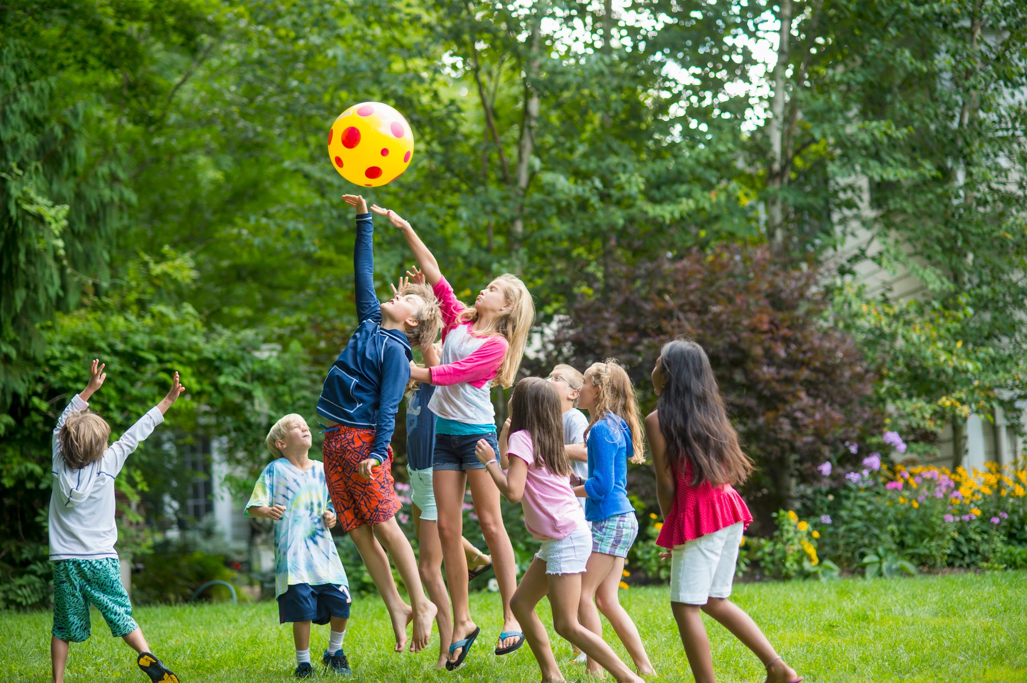 jeux de ballon pour enfant