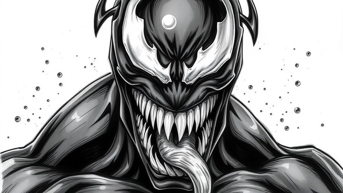 coloriage venom