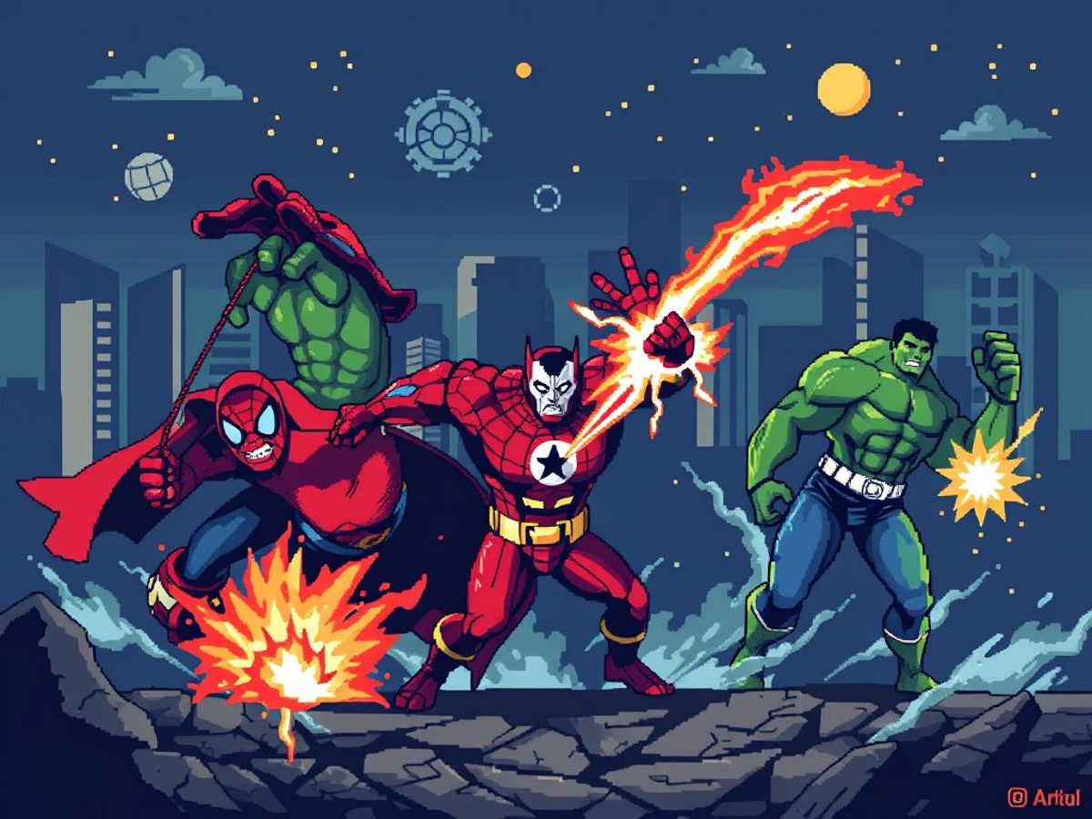 personnages Marvel