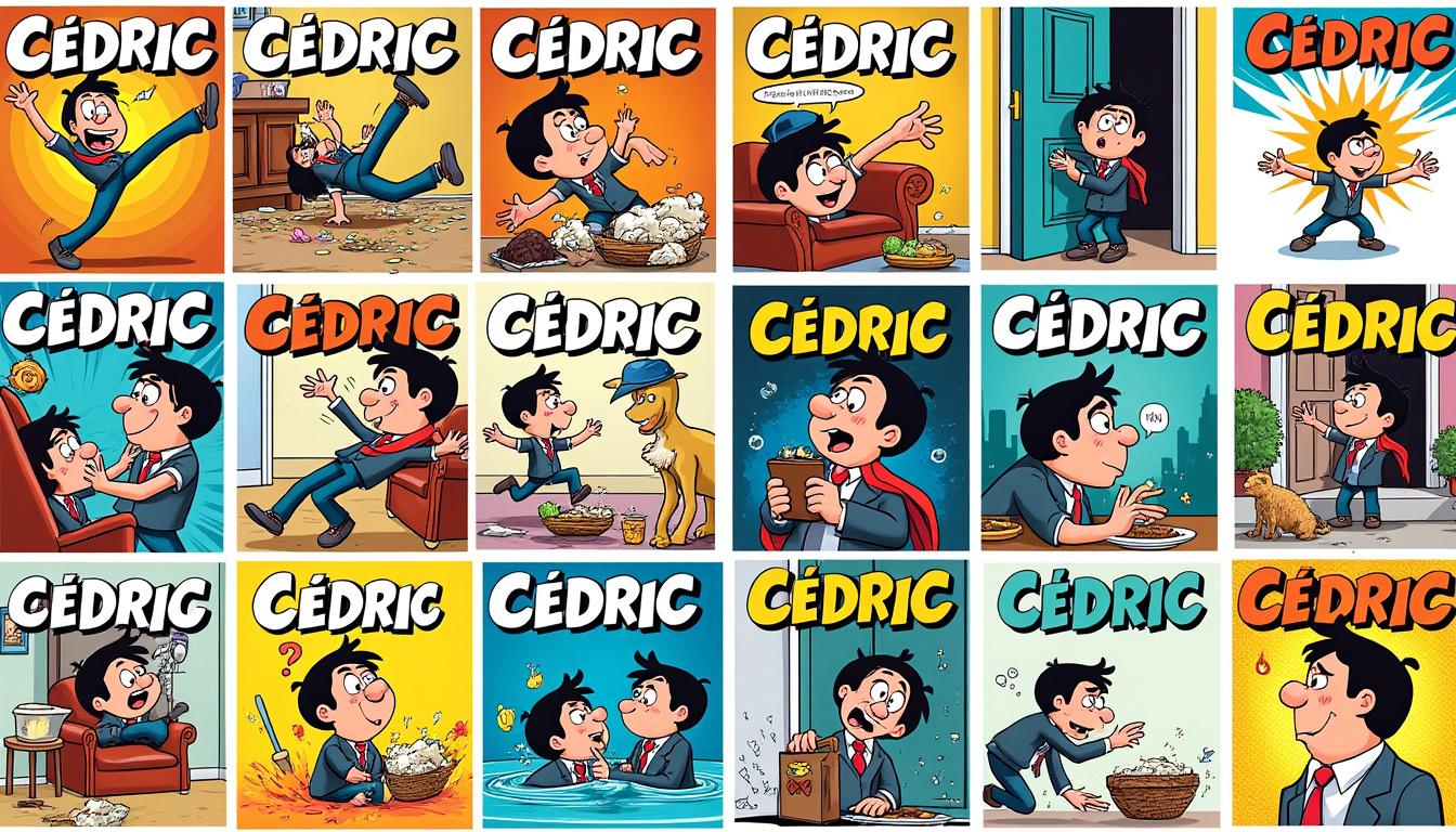 découvrez 'cédric', la série de bande dessinée qui fait rire toutes les générations ! suivez les aventures hilarantes de ce jeune héros et plongez dans un univers rempli d'humour et d'extravagance, où chaque tome promet des situations cocasses et des personnages attachants.