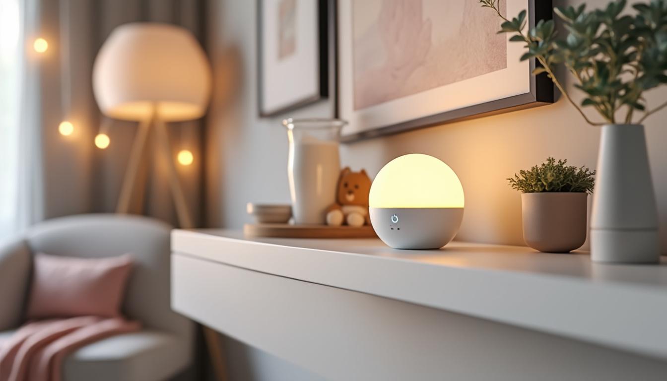 découvrez les fonctionnalités essentielles d'une veilleuse bébé équipée d'un capteur sonore. assurez le confort et la sérénité de votre enfant avec cet accessoire innovant, qui s'allume automatiquement en cas de bruit, créant ainsi une atmosphère apaisante pour des nuits paisibles.