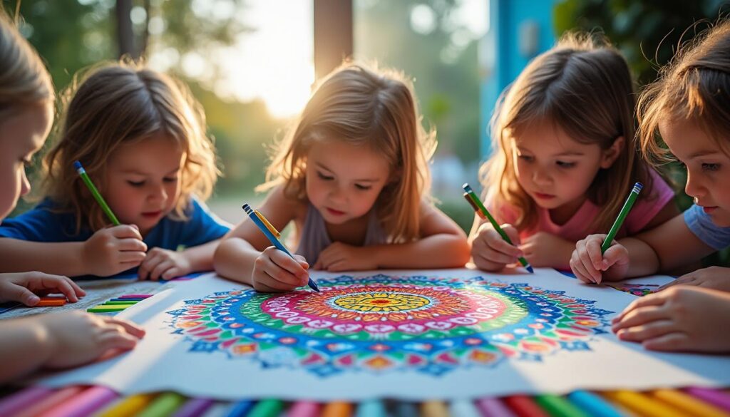 découvrez les meilleures techniques de mandala pour enfants, faciles à réaliser et adaptées à tous les âges. stimulez la créativité et la concentration de vos enfants grâce à des activités ludiques et apaisantes !