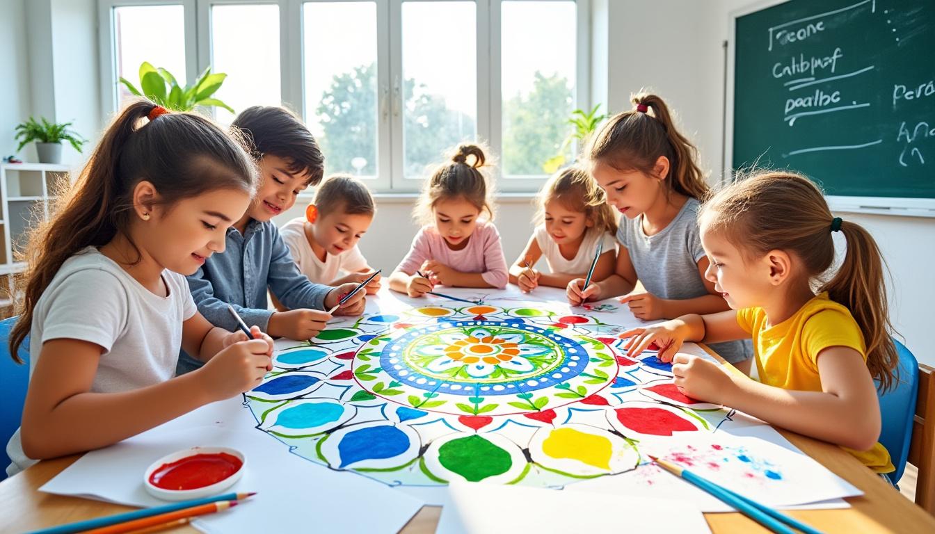 explorez les meilleures techniques de mandalas pour enfants, adaptées à tous les âges, pour stimuler la créativité, la concentration et favoriser la détente grâce à des activités ludiques et éducatives.