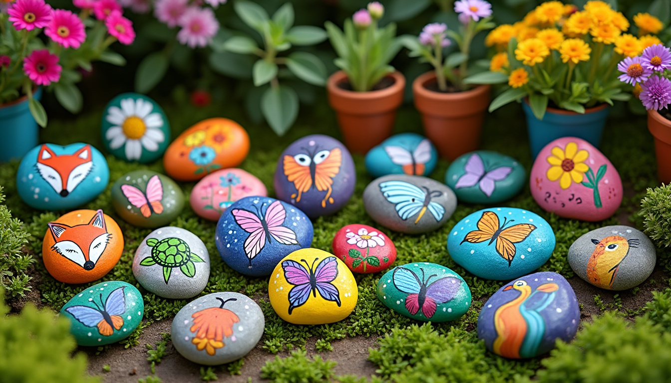 découvrez comment peindre facilement des animaux sur des galets pour apporter une touche ludique et colorée à votre jardin. des idées simples et créatives accessibles à tous !