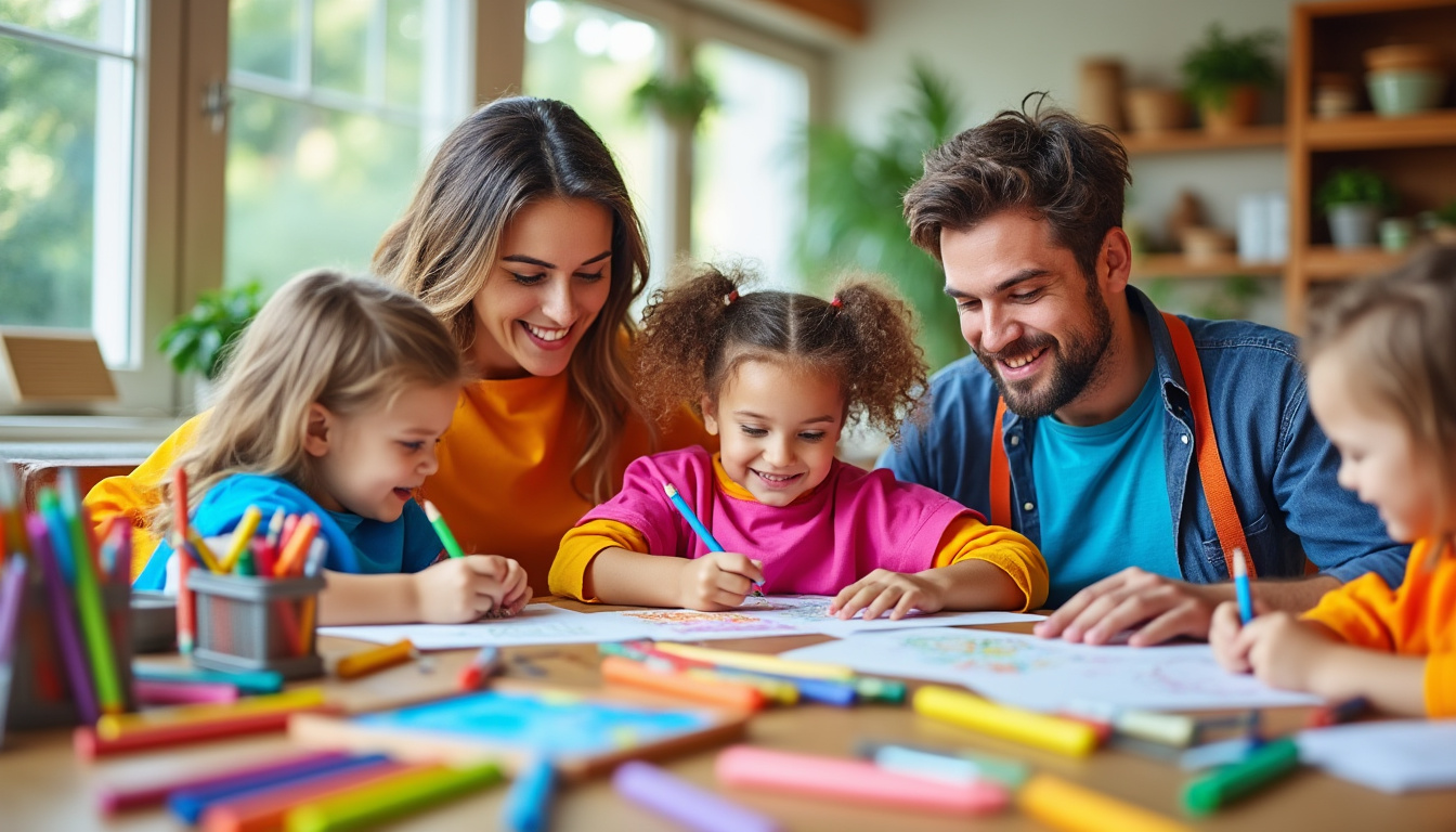 découvrez comment un livret de coloriage souvenir favorise l’imagination et stimule la créativité des enfants en transformant chaque page colorée en précieux souvenir d’enfance.