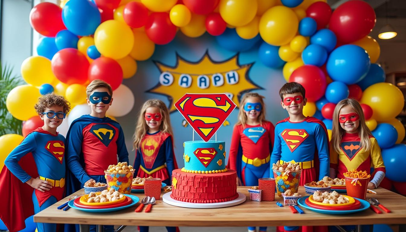 découvrez les principales erreurs à éviter absolument lors de l'organisation d'une fête d'anniversaire sur le thème des super héros pour enfants. assurez-vous d'une fête réussie et mémorable grâce à nos conseils pratiques !