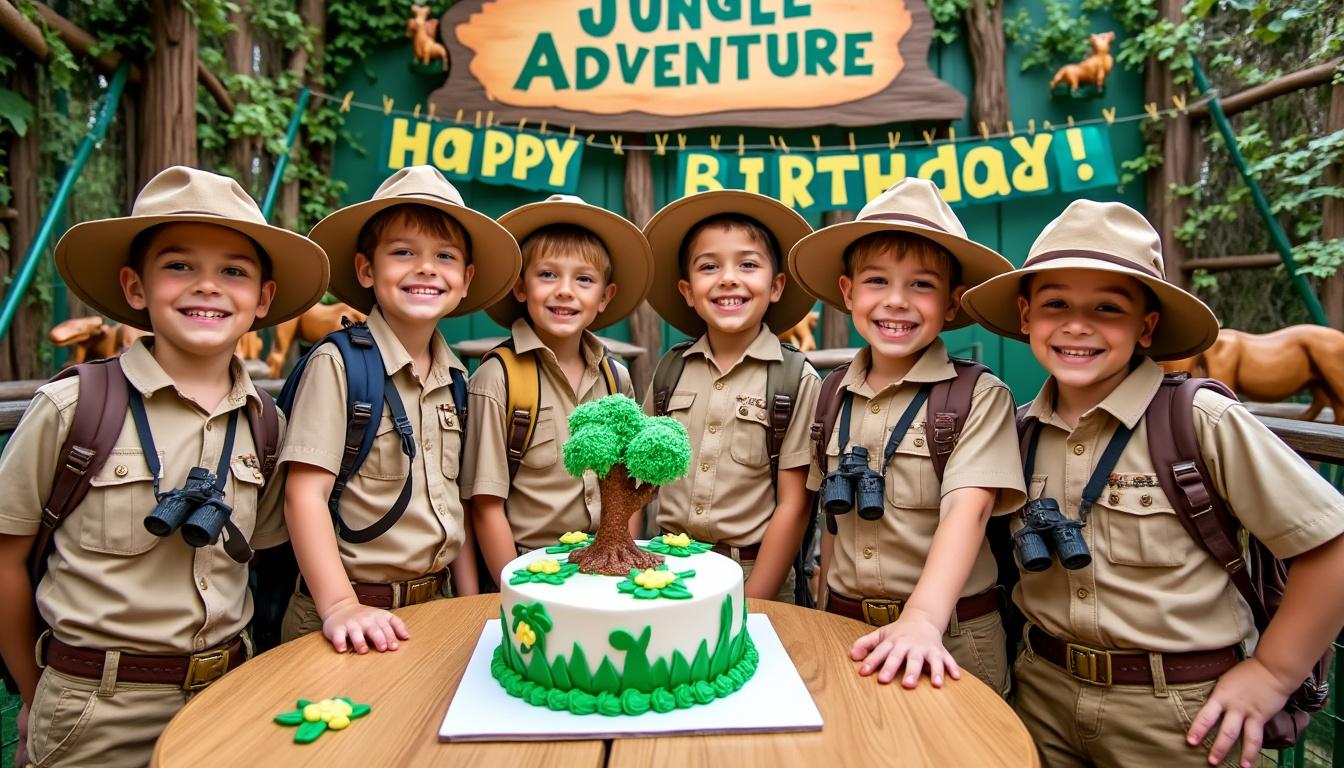 offrez à votre enfant un anniversaire inoubliable au zoo local ! profitez d'activités ludiques, de rencontres avec les animaux et d'une fête unique entourée de nature et d'aventure.