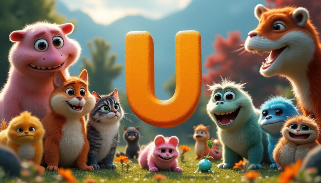 découvrez notre liste des personnages de dessin animé en u les plus mémorables et célébrez ces héros et héroïnes qui ont marqué notre enfance et notre culture pop.