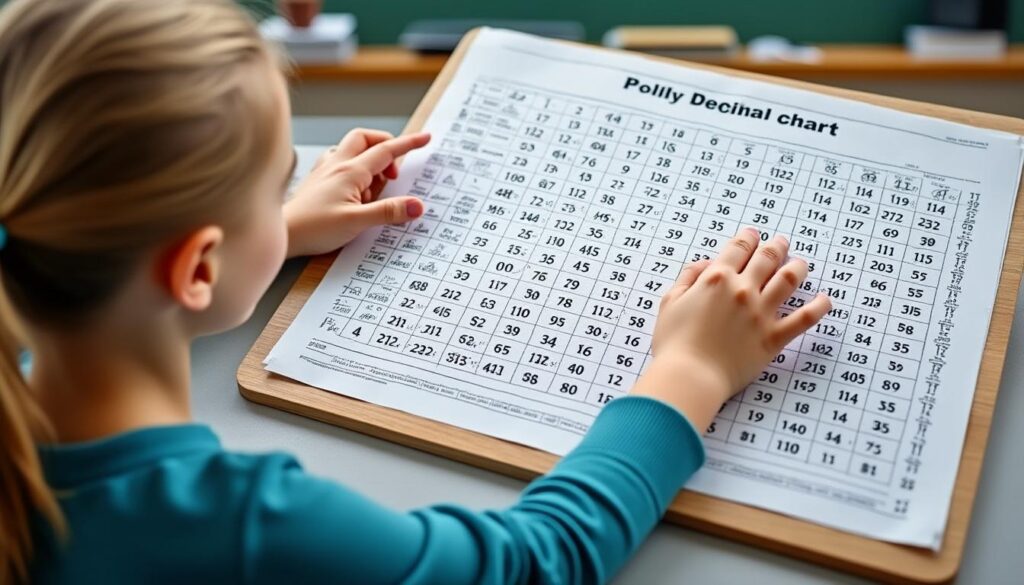 découvrez comment un tableau décimal à imprimer peut simplifier l'apprentissage des mathématiques en offrant un support visuel clair et interactif pour mieux comprendre les valeurs numériques.