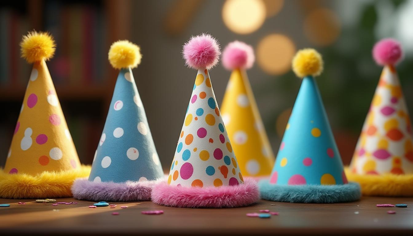découvrez pourquoi les chapeaux d’anniversaire d'enfant pointus sont un symbole incontournable pour célébrer joyeusement chaque fête d'anniversaire avec couleur et tradition.