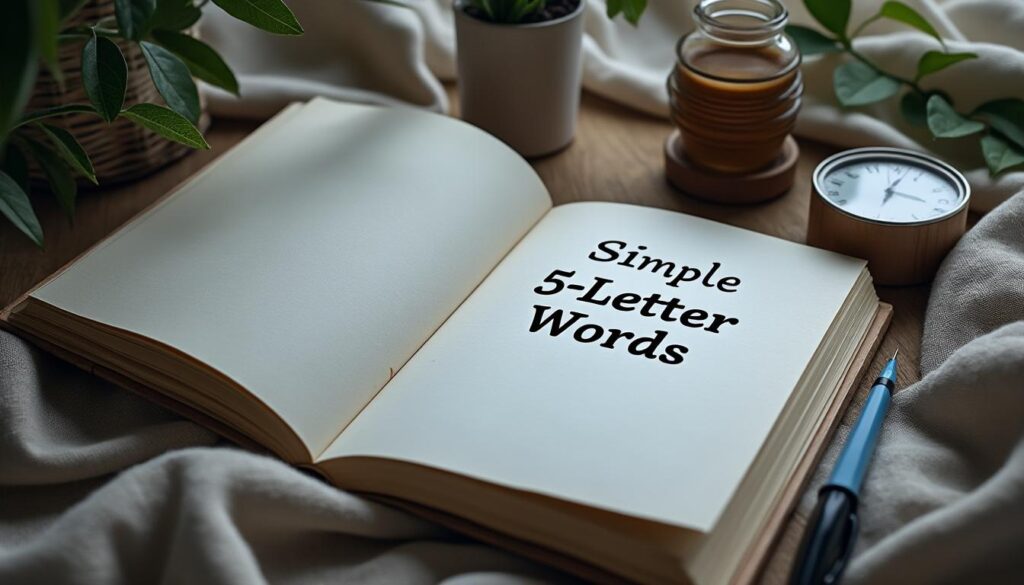 découvrez l'art de la simplicité en linguistique à travers les mots à 5 lettres simples, une exploration facile et captivante de la langue française.
