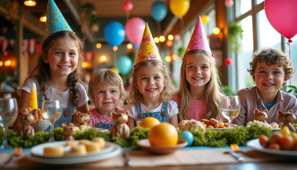 découvrez des thèmes originaux pour organiser un goûter d’anniversaire d’enfant inoubliable dans un restaurant. idées créatives et conseils pratiques pour une fête réussie.