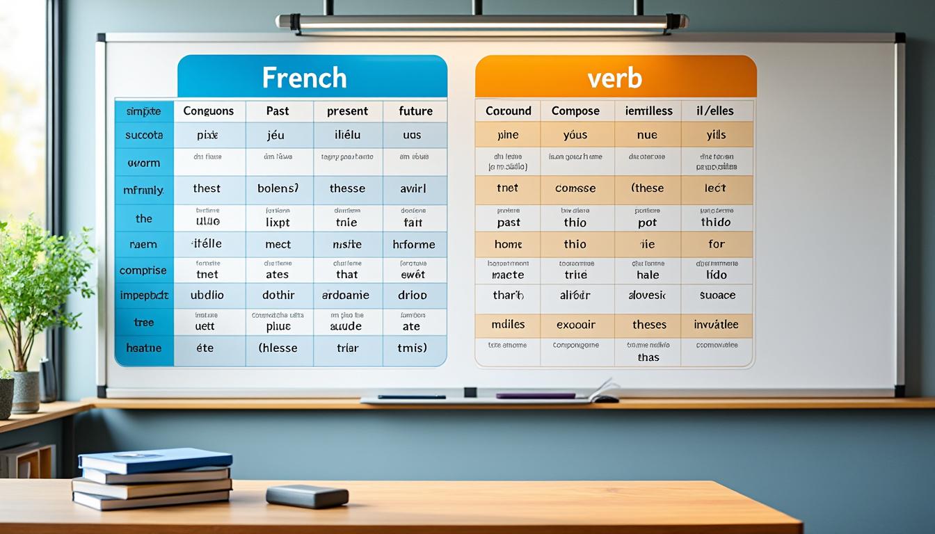 découvrez des astuces pratiques pour maîtriser l'utilisation des tableaux de conjugaison des temps simples et composés en français, et améliorez votre expression écrite et orale.