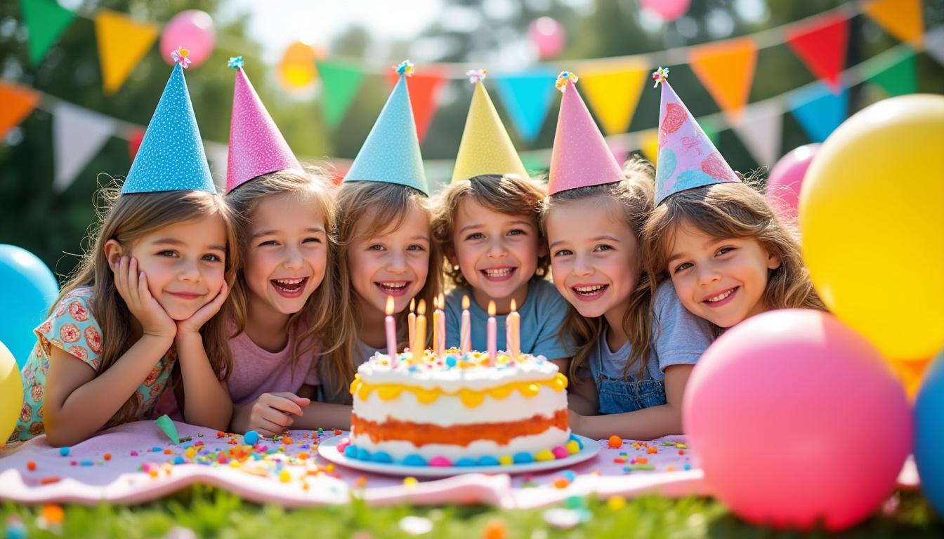 découvrez nos chapeaux d’anniversaire d'enfant pointus originaux pour créer des souvenirs mémorables et une fête inoubliable.