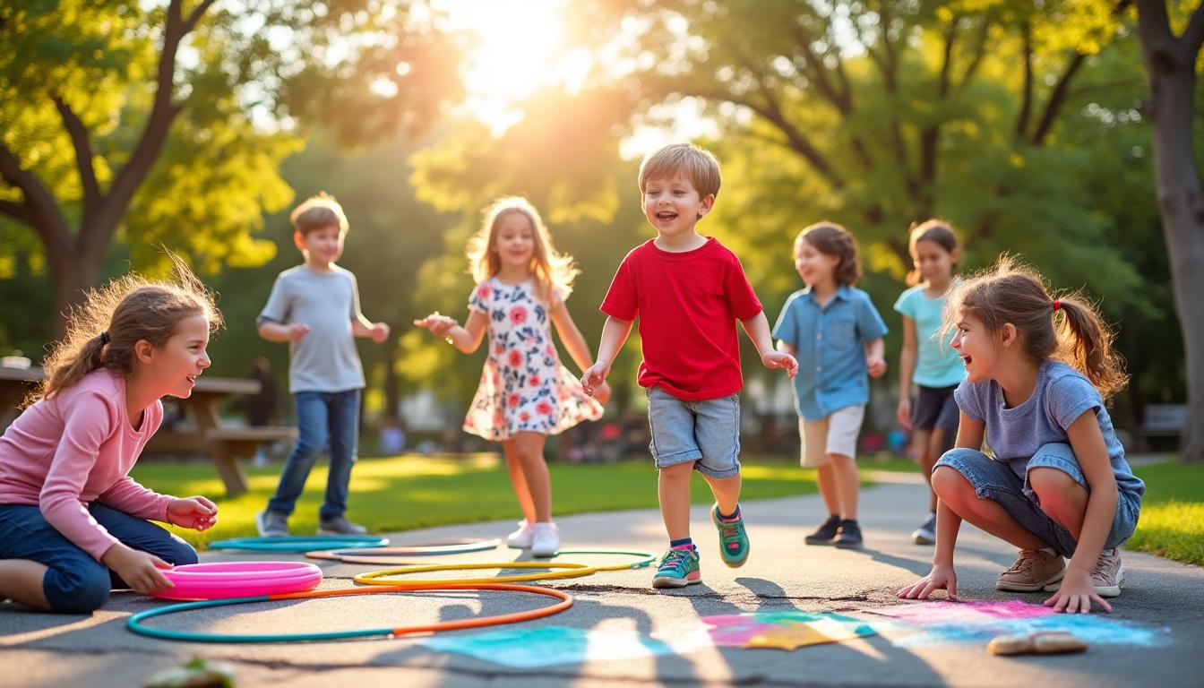 découvrez un jeu éducatif pour enfants qui stimule leur créativité à travers des défis amusants et engageants.