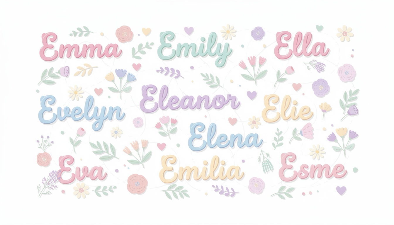 découvrez notre liste de prénoms de fille commençant par la lettre e, alliant tradition et modernité pour trouver le prénom parfait.