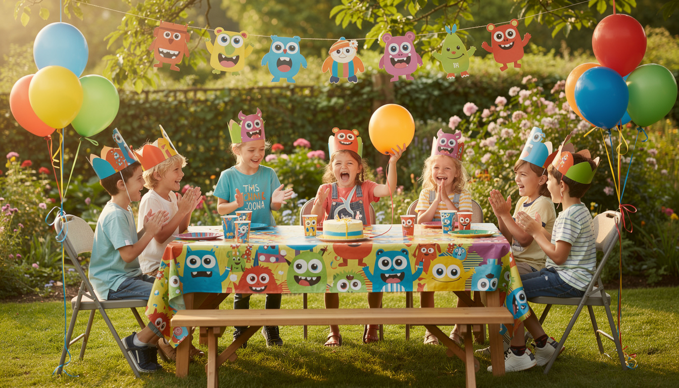 découvrez comment organiser une fête d'anniversaire magique pour enfants en vous inspirant de l'univers fantastique du pays des monstres, avec des idées créatives et amusantes.