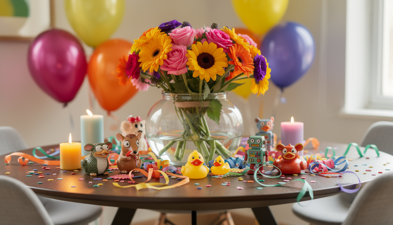 découvrez 10 astuces simples et originales pour créer un centre de table rigolo qui fera rire et surprendra vos invités lors de vos prochaines réceptions.