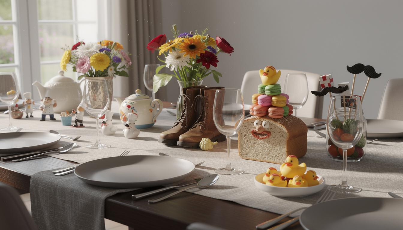 découvrez 10 astuces originales pour créer un centre de table rigolo qui amusera et surprendra vos invités lors de vos repas et événements.