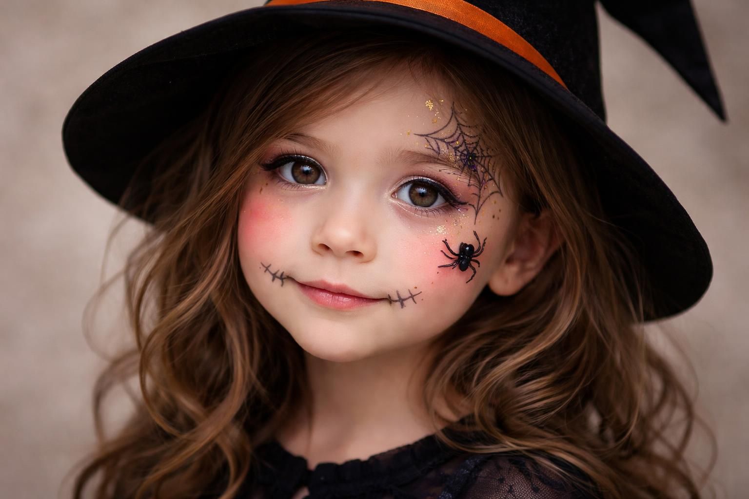 découvrez des idées de maquillage d'halloween pour fillette alliant effroi et charme, parfaites pour un look à la fois adorable et terrifiant.