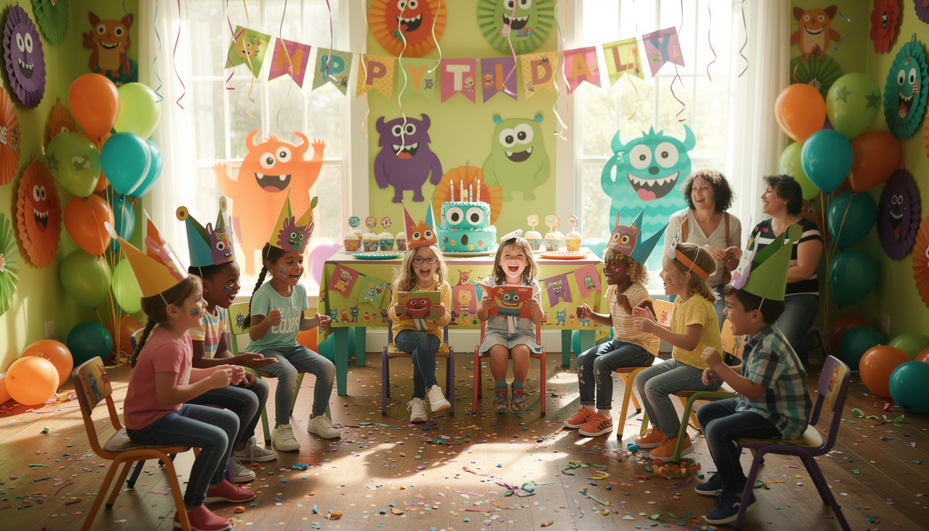 découvrez des jeux amusants et faciles à organiser pour un anniversaire d'enfant inoubliable au pays des monstres, alliant fantaisie et rires garantis.