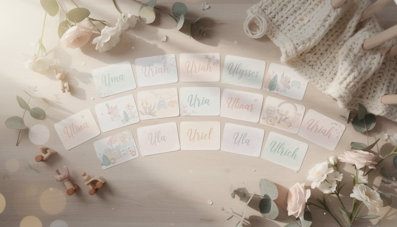 découvrez une liste captivante des prénoms de fille commençant par la lettre u, tendance et originaux pour vous inspirer dans votre choix.