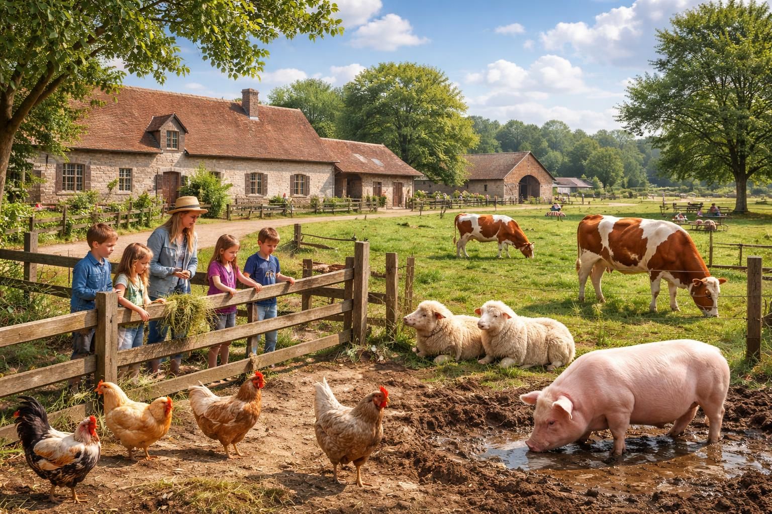 découvrez la ferme pédagogique d'yvetot et partez à la rencontre des animaux pour une expérience ludique et éducative en famille.