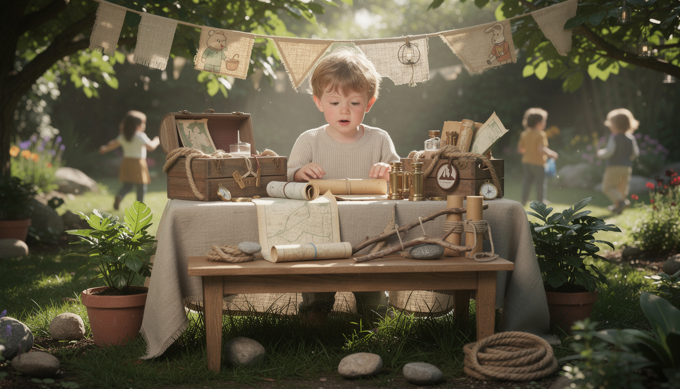 découvrez des idées originales et des astuces pratiques pour une décoration d'anniversaire d'enfant sur le thème de l'explorateur curieux, pour une fête pleine d'aventures et de découvertes.