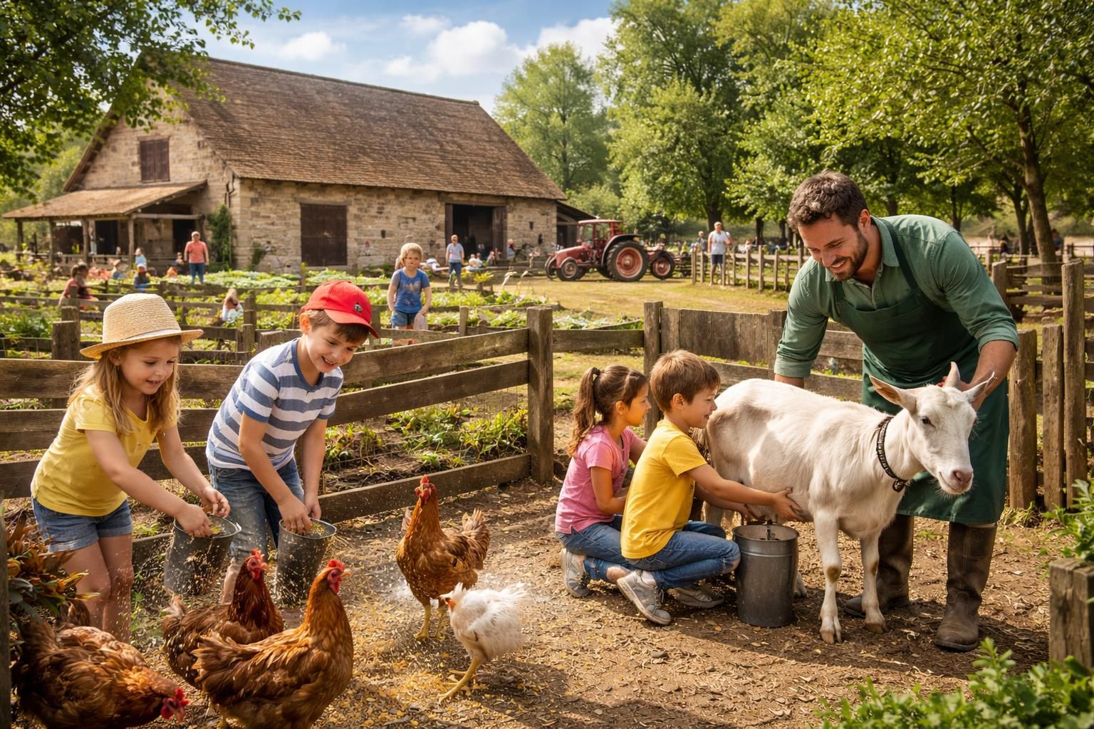 découvrez les ateliers ludiques et éducatifs d'une ferme pédagogique à évreux, parfaits pour petits et grands en quête d'apprentissage et de moments conviviaux en pleine nature.