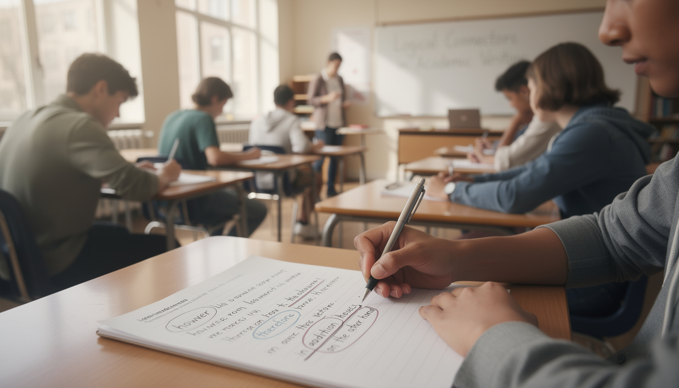 découvrez notre tableau interactif des connecteurs logiques, un outil idéal pour aider les étudiants à maîtriser les liens entre les idées et améliorer leur expression écrite.