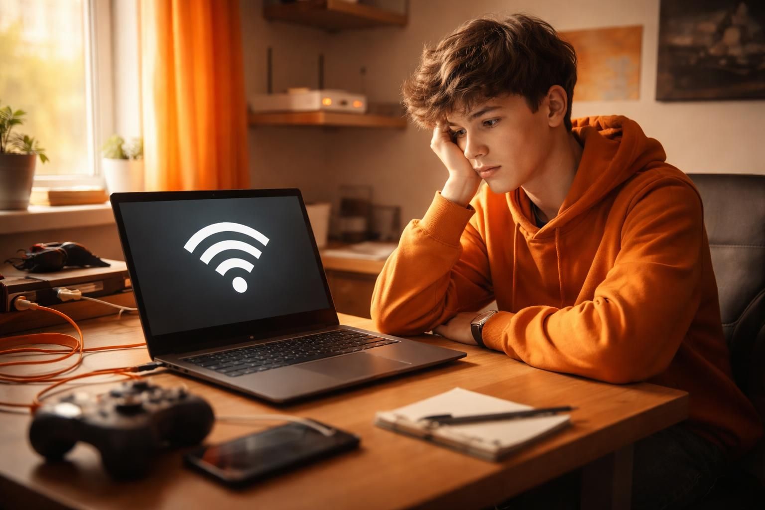 découvrez les solutions pour résoudre les problèmes de connexion réseau sur le pc d'un adolescent avec orange. guide pratique pour retrouver un accès internet rapidement.