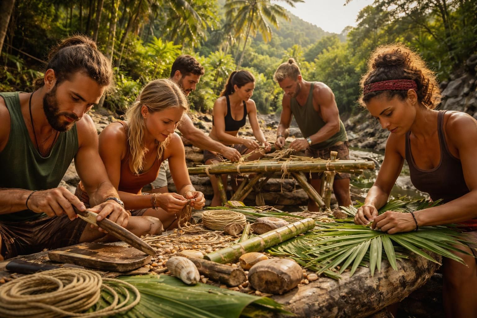 découvrez comment les activités manuelles inspirées de koh lanta peuvent dynamiser et transformer votre environnement en apportant créativité et esprit d'équipe.