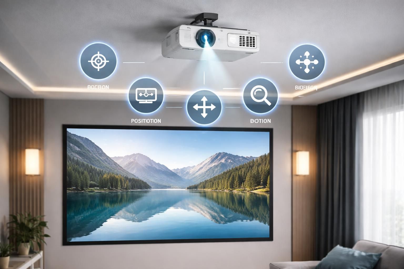 découvrez comment éviter le flou et l'effet trapèze sur votre vidéoprojecteur led grâce à 5 réglages simples pour une image nette et parfaitement alignée.