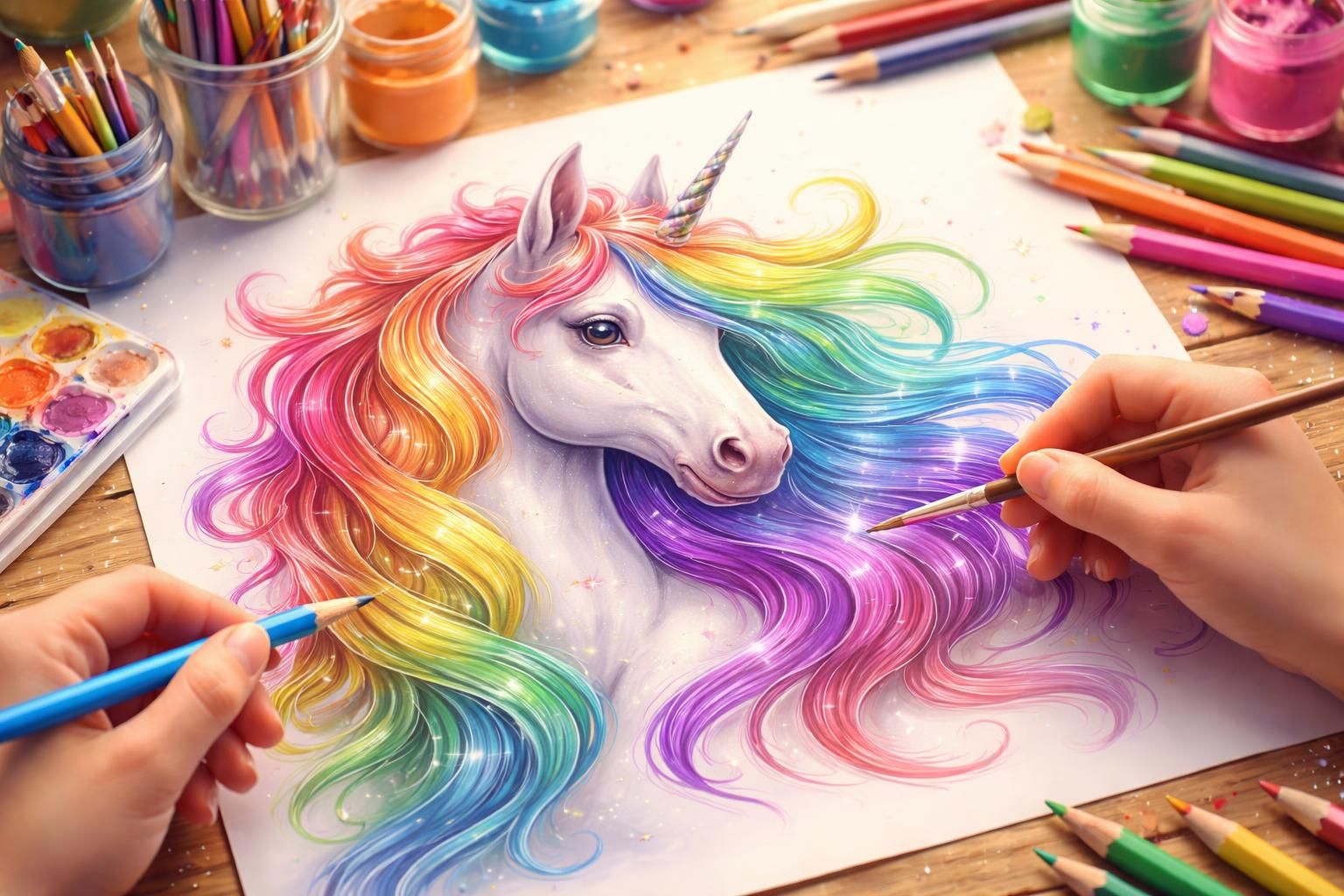 découvrez 5 conseils essentiels pour réussir le coloriage d'une licorne arc-en-ciel et laisser libre cours à votre créativité avec des couleurs éclatantes.