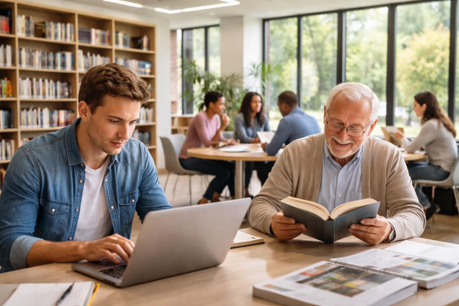 découvrez comment la bibliothèque locale soutient l'apprentissage continu et favorise le développement personnel à tout âge grâce à ses ressources et ses services.