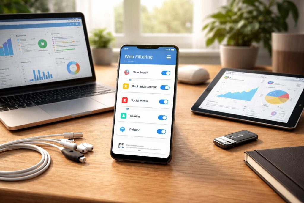 découvrez comment filtrer le web sur android grâce aux options intégrées et aux solutions tierces pour une navigation sécurisée et adaptée.