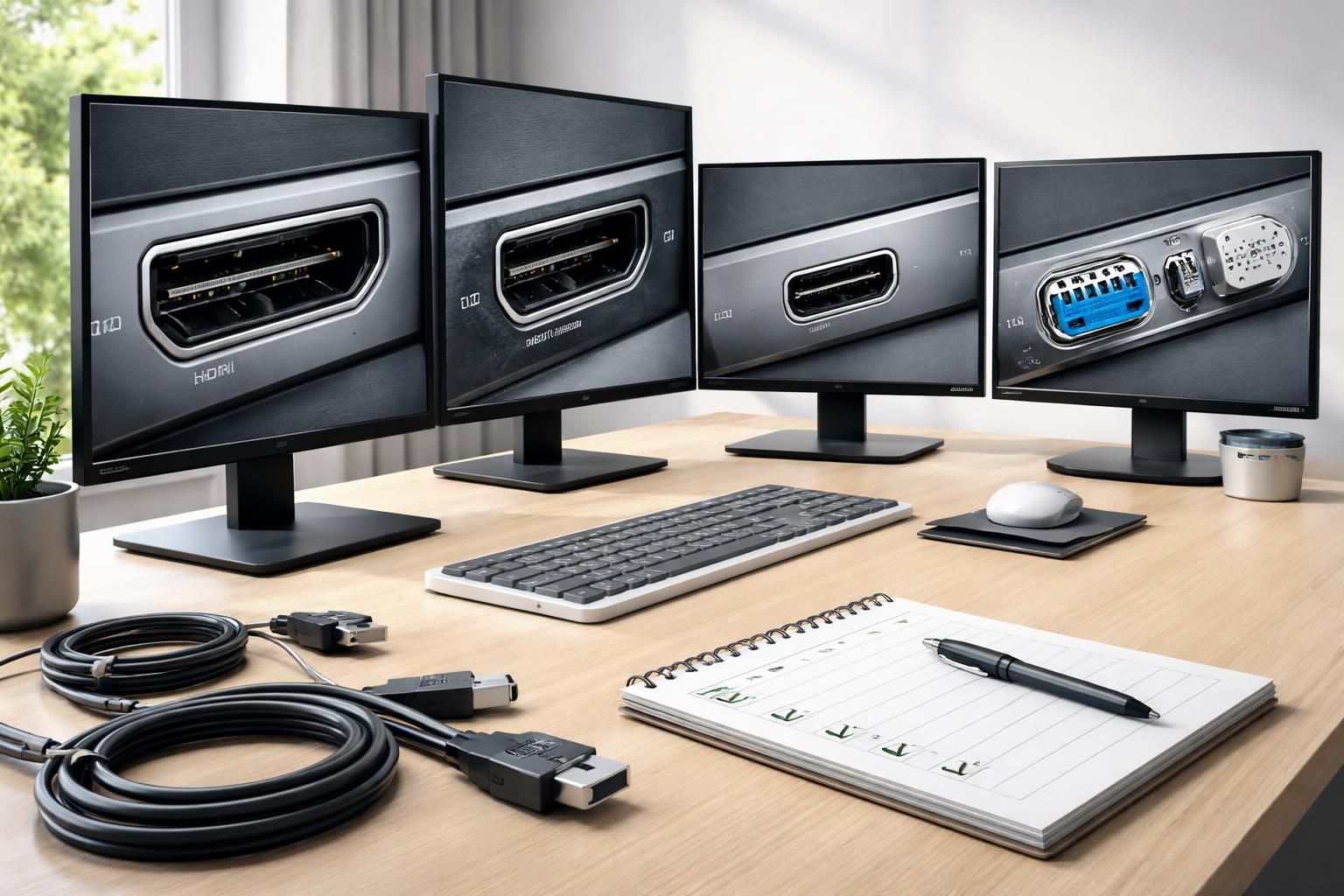 découvrez la checklist essentielle des ports vidéo à vérifier avant d’acheter un écran pour choisir la meilleure connectivité adaptée à vos besoins.