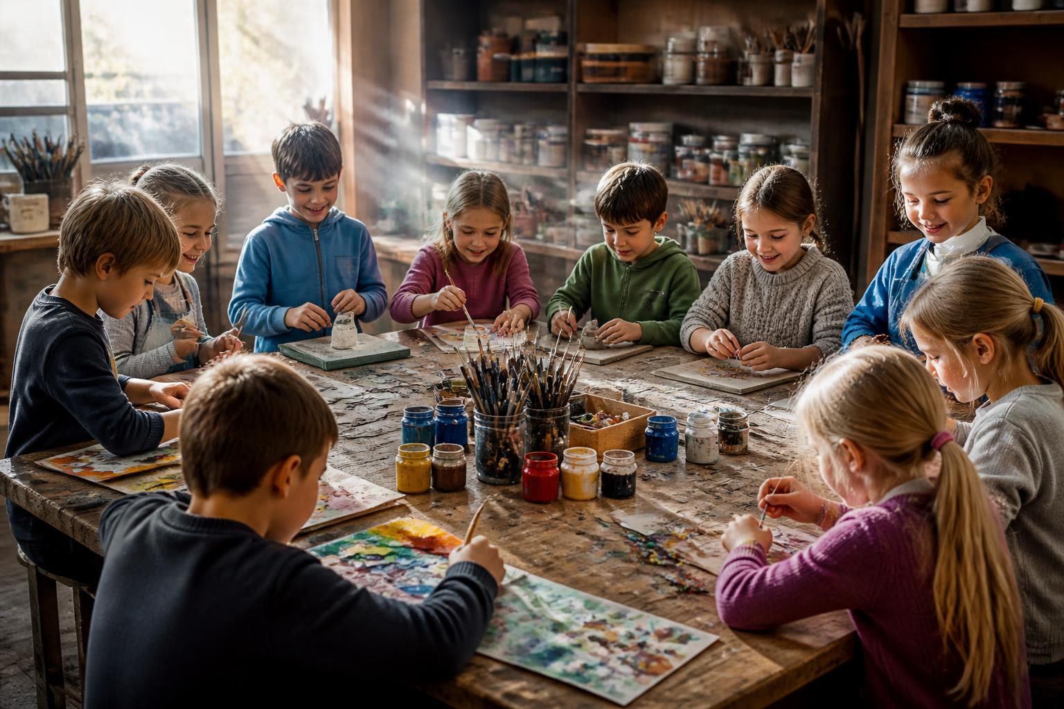 découvrez 10 projets amusants et faciles à réaliser pour un atelier créatif destiné aux enfants, parfaits pour stimuler leur imagination et développer leurs talents artistiques.