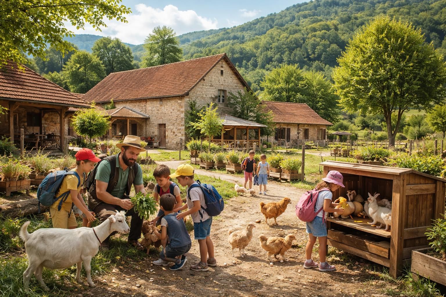 découvrez la vie quotidienne d'une ferme pédagogique à besançon, un lieu d'apprentissage ludique et authentique pour petits et grands.