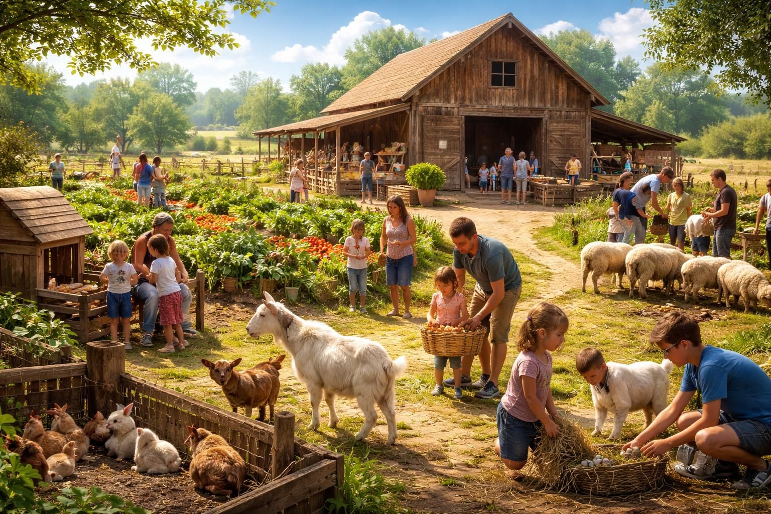 découvrez les activités captivantes d'une ferme pédagogique à berck, idéales pour toute la famille. apprenez, explorez et profitez d'une journée enrichissante au contact des animaux et de la nature.