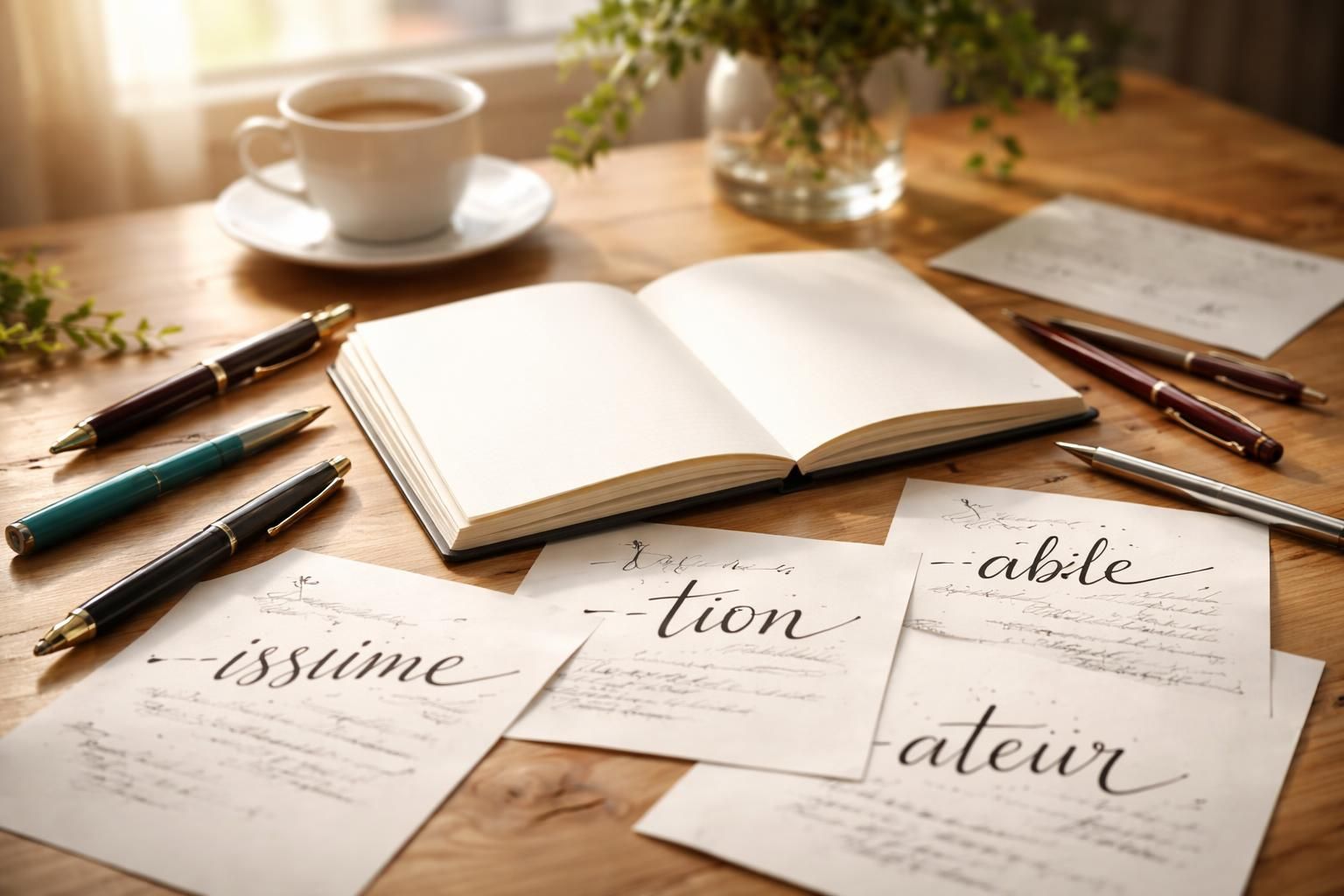 découvrez comment affiner votre écriture grâce à ces exemples de suffixes puissants qui renforcent votre style et rendent vos textes plus impactants.