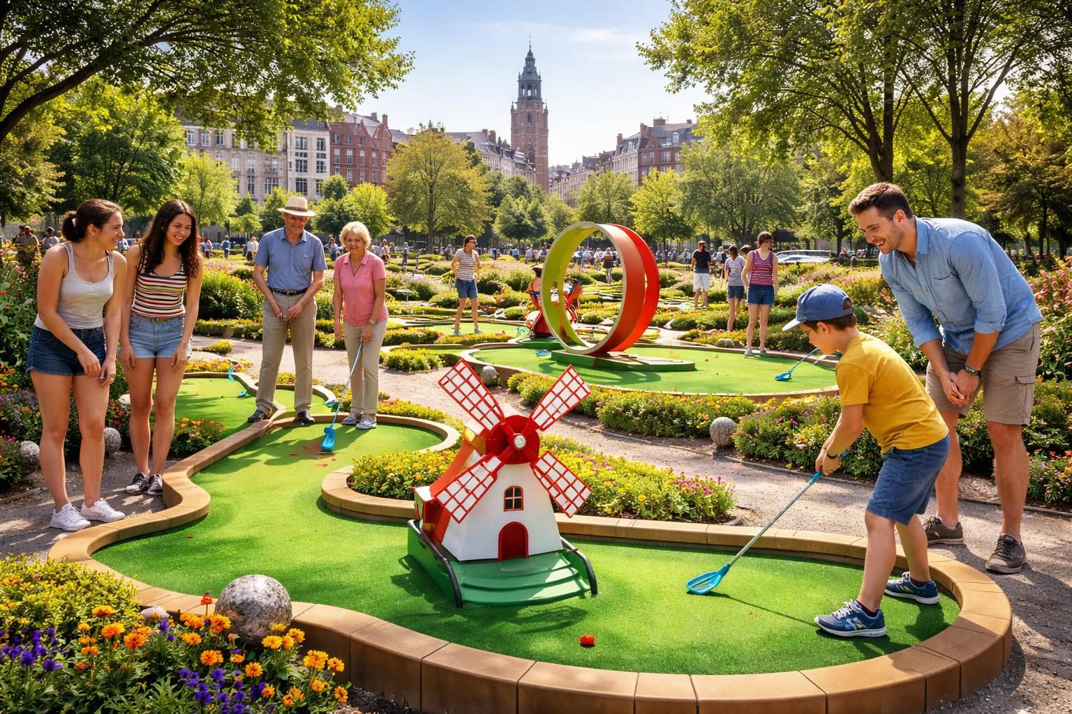 explorez les meilleurs spots de mini golf à lille pour une journée pleine de fun et de détente en famille ou entre amis.