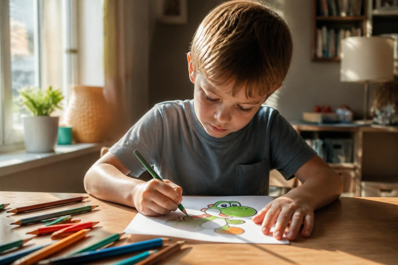 découvrez comment le coloriage de yoshi stimule la créativité des enfants en développant leur imagination, leur concentration et leur expression artistique.