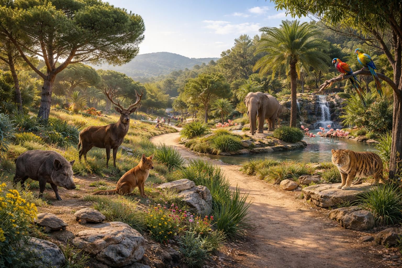 découvrez le zoo dans le var et explorez une diversité d'espèces locales et exotiques, offrant une expérience unique pour toute la famille.