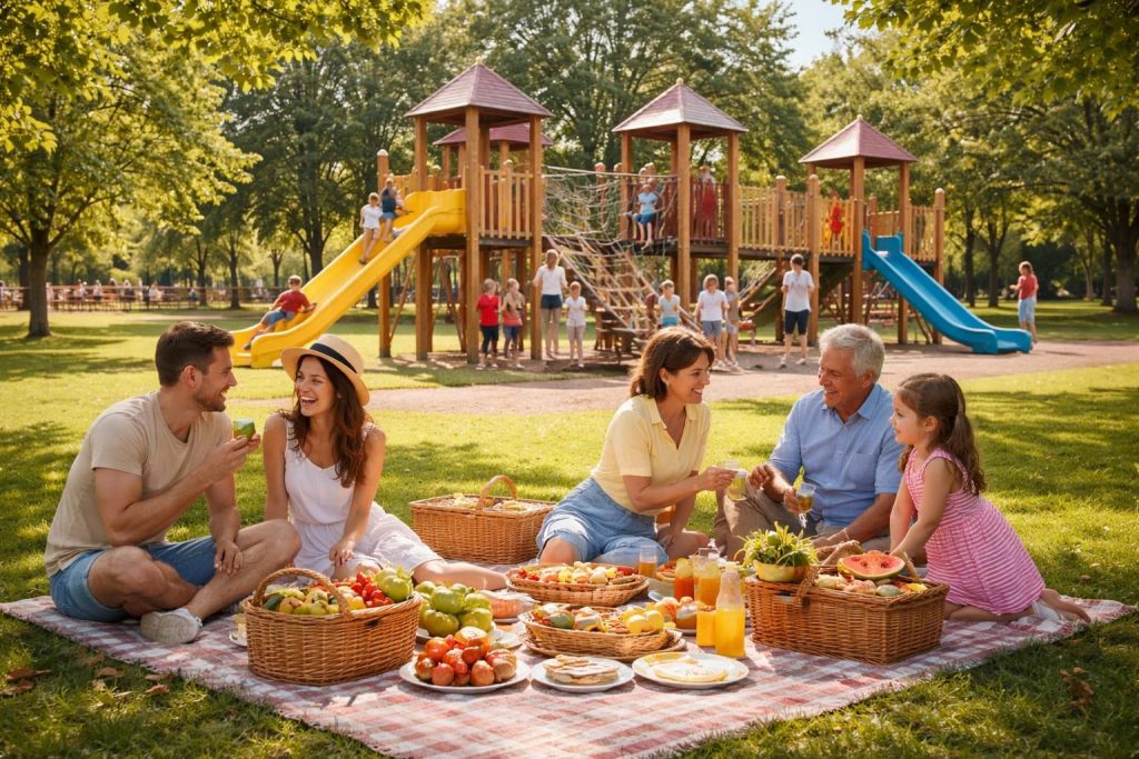 découvrez nos conseils pratiques pour organiser un pique-nique réussi dans un parc d'enfant à tours, entre sécurité, jeux et convivialité.